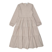Coco Blanc Oatmeal Midi Wool Dress