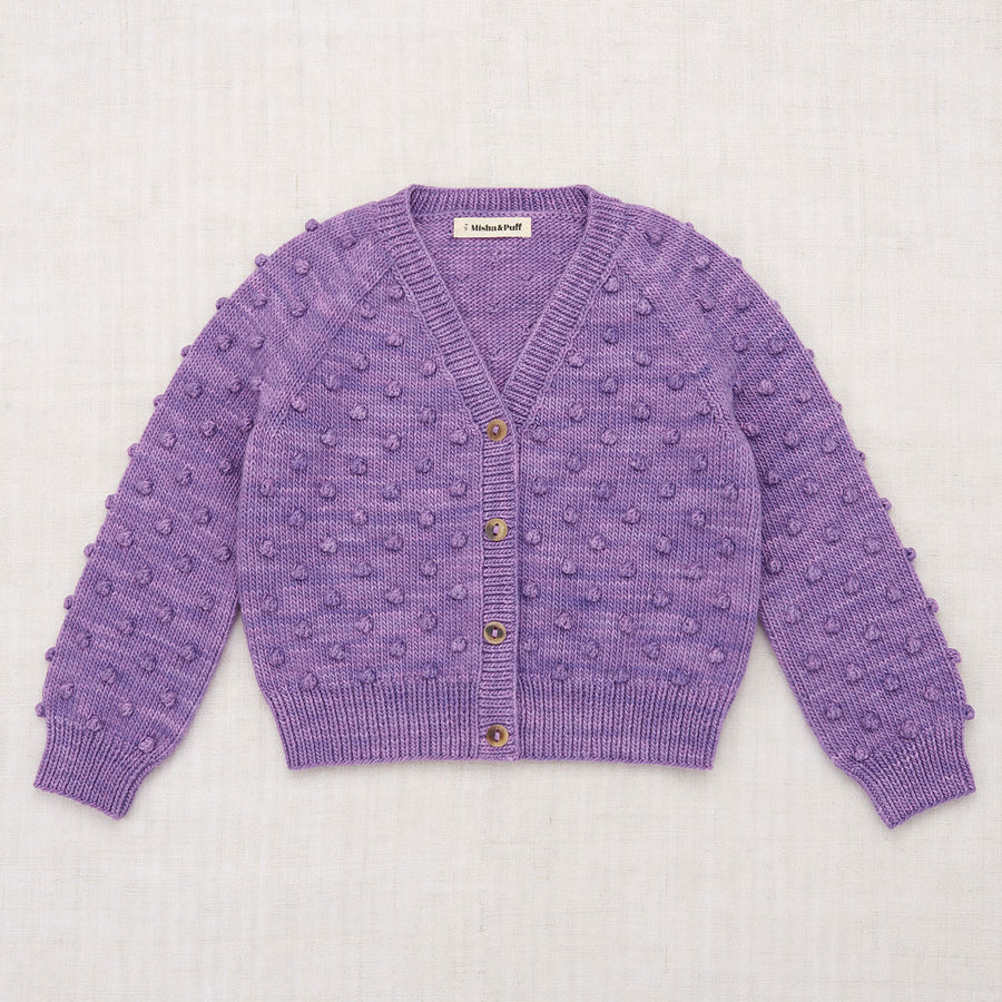 Misha and Puff Provence Popcorn V-Neck Cardigan