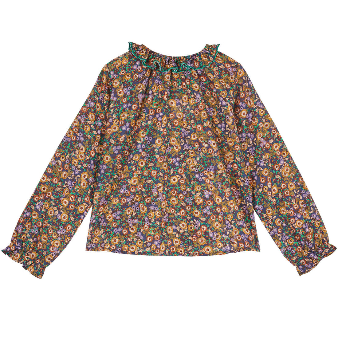 Emile et Ida Multi Floral Blouse