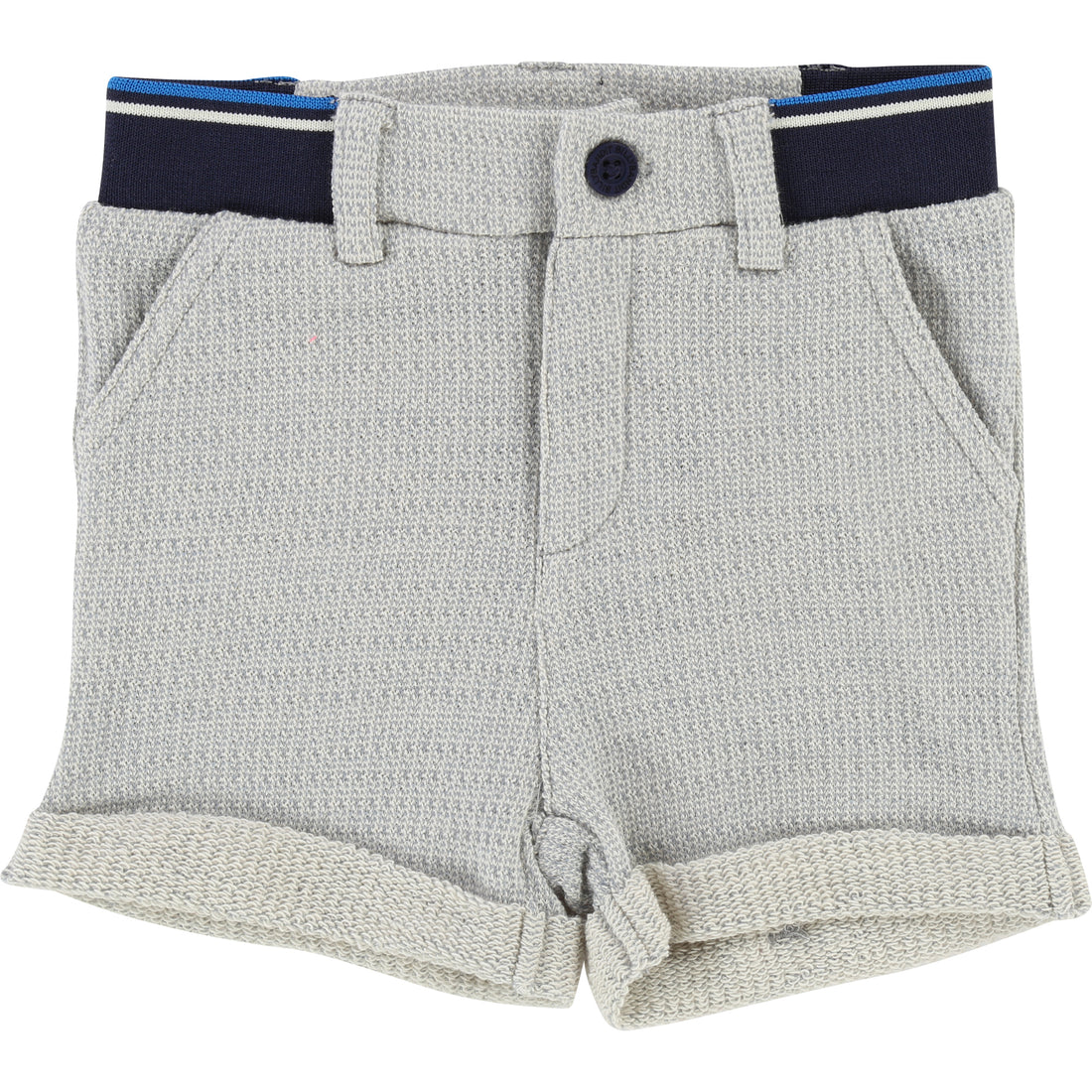 Billybandit Light Blue Knit Baby Shorts