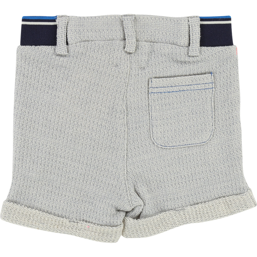 Billybandit Light Blue Knit Baby Shorts
