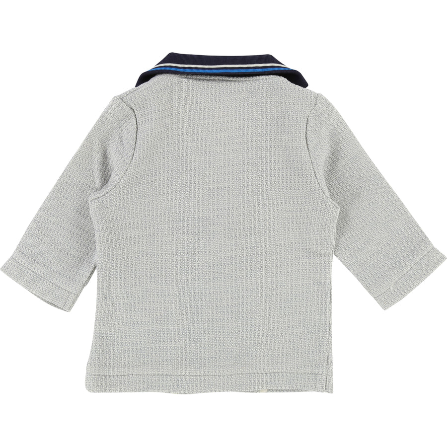 Billybandit Light Blue Knit Baby Blazer