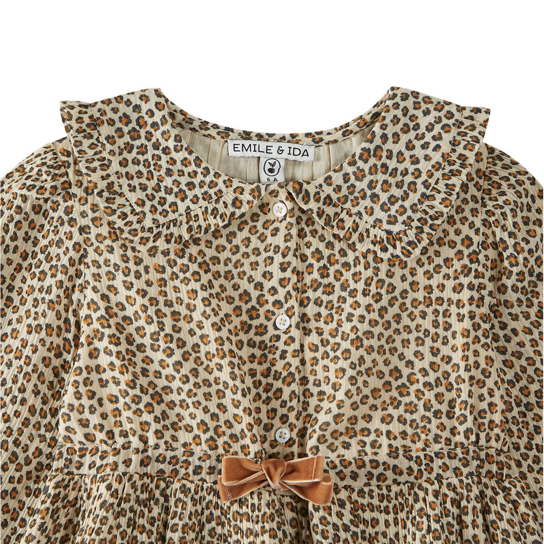 Emile et Ida Leopard Print Dress