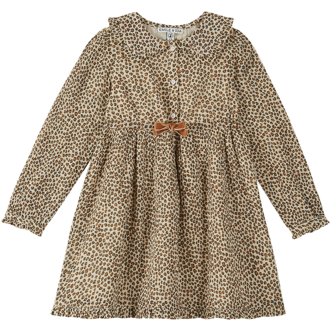Emile et Ida Leopard Print Dress