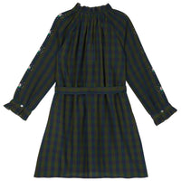 Emile et Ida Cedar Checked Dress