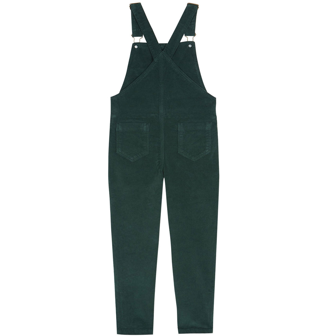 Emile et Ida Cedar Velour Salopette