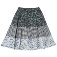Emile et Ida Patchwork Long Skirt