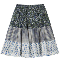 Emile et Ida Patchwork Long Skirt