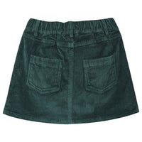 Emile et Ida Cedar Velvet Flower Pocket Skirt