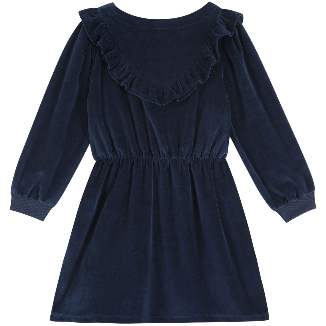 Emile et Ida Marine Velvet  Dress