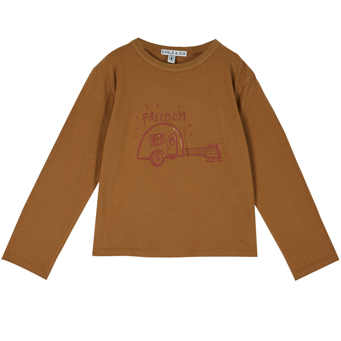 Emile et Ida Walnut Caravan Long Sleeve Tee