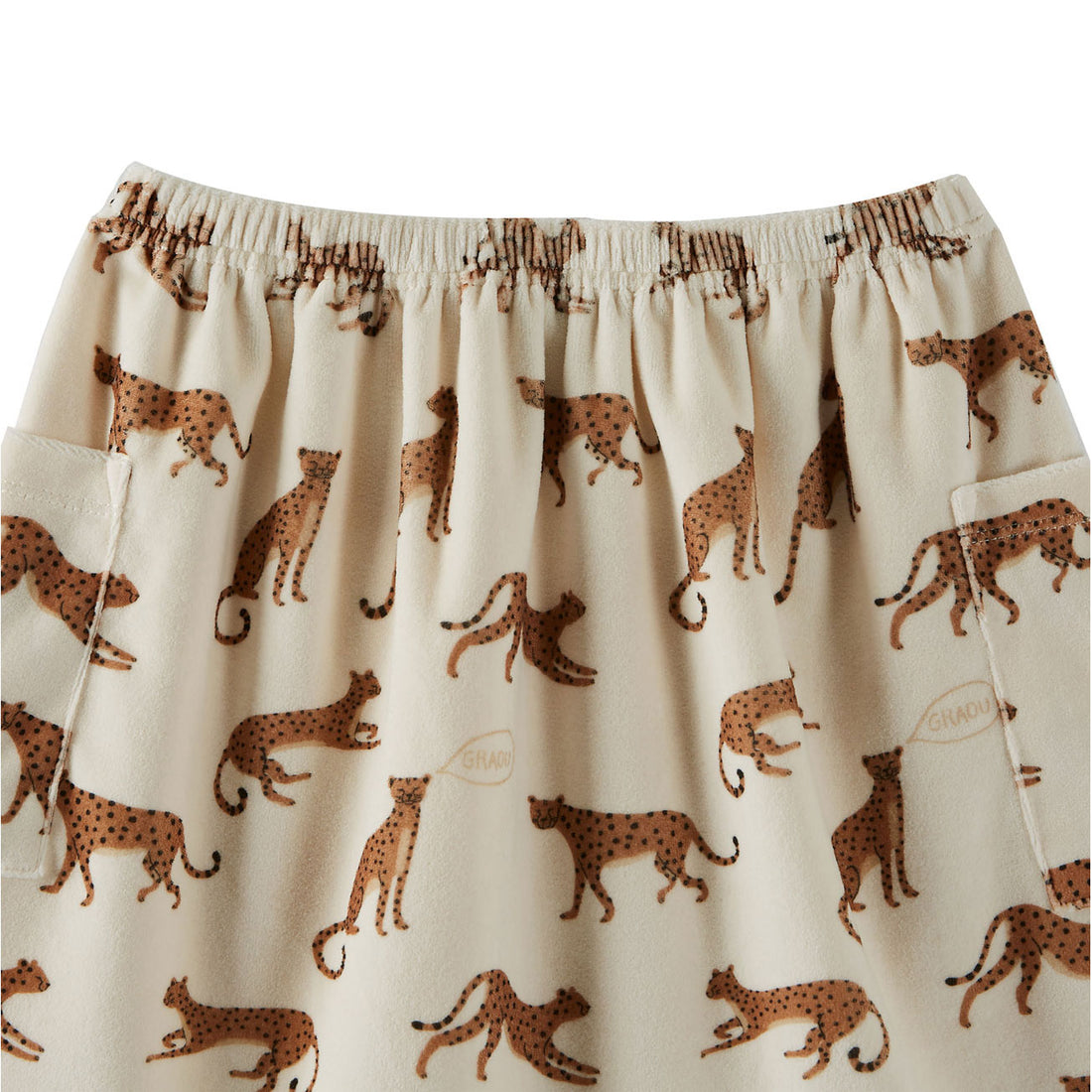 Emile et Ida Porcelaine Leopard Skirt