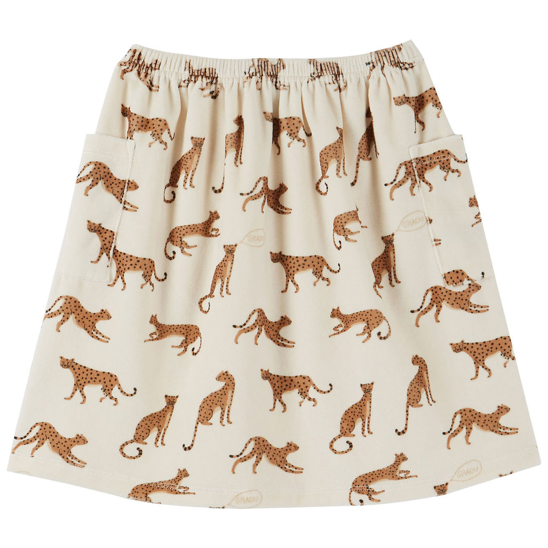 Emile et Ida Porcelaine Leopard Skirt