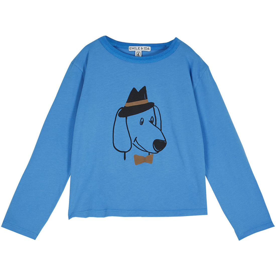 Emile et Ida Overseas Dog Long Sleeve Tee