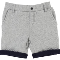 Billybandit Grey Quilted Sweatshorts