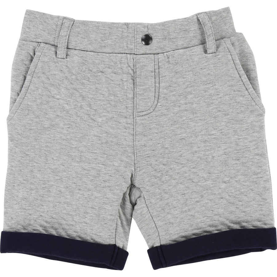 Billybandit Grey Quilted Sweatshorts