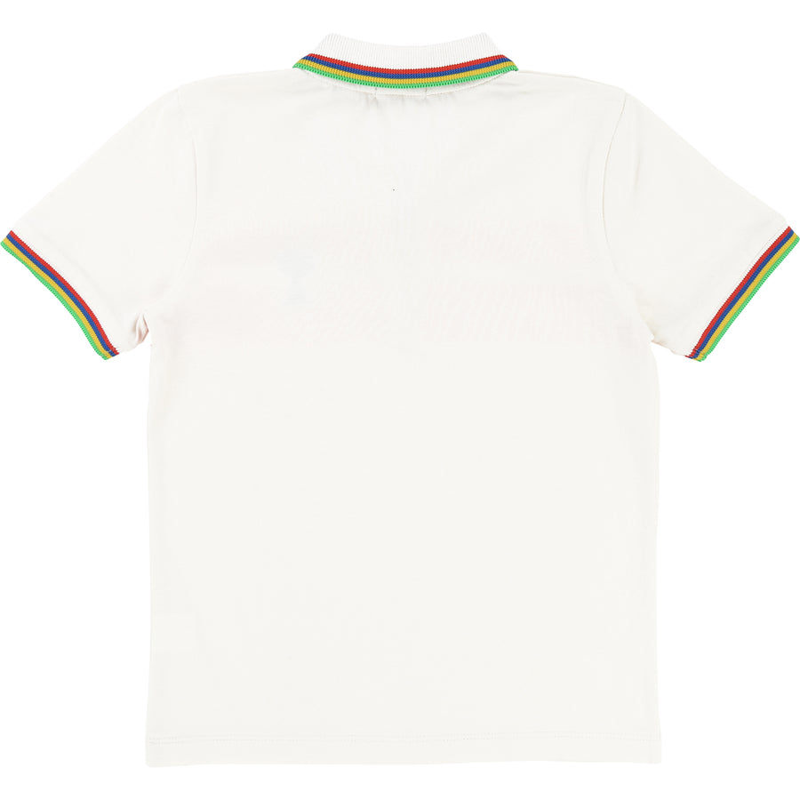 Billybandit White Jersey Polo