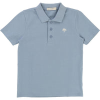 Billybandit Sky Blue Pique Polo