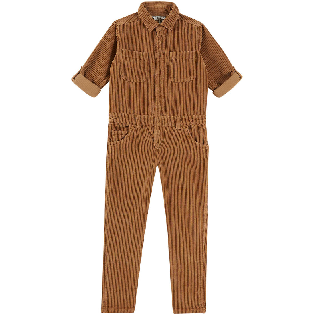 Emile et Ida Walnut Velvet Jumpsuit