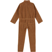 Emile et Ida Walnut Velvet Jumpsuit
