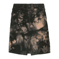 Finger in the Nose Ash Black Tie Dye Long Fleece Skirt