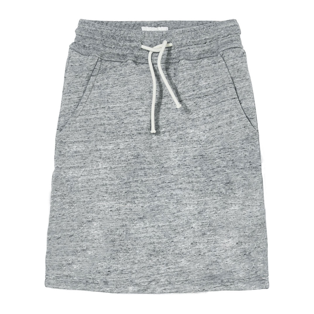 Finger in the Nose Heather Grey Tie Dye Long Fleece Skirt