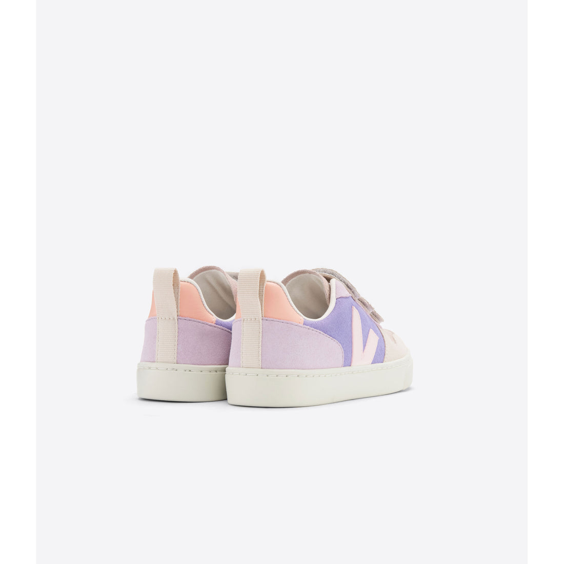 Veja Multico Lavender Small V10 Suede Sneakers