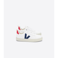 Veja White Cobalt Pekin Small V10 Lace Sneakers