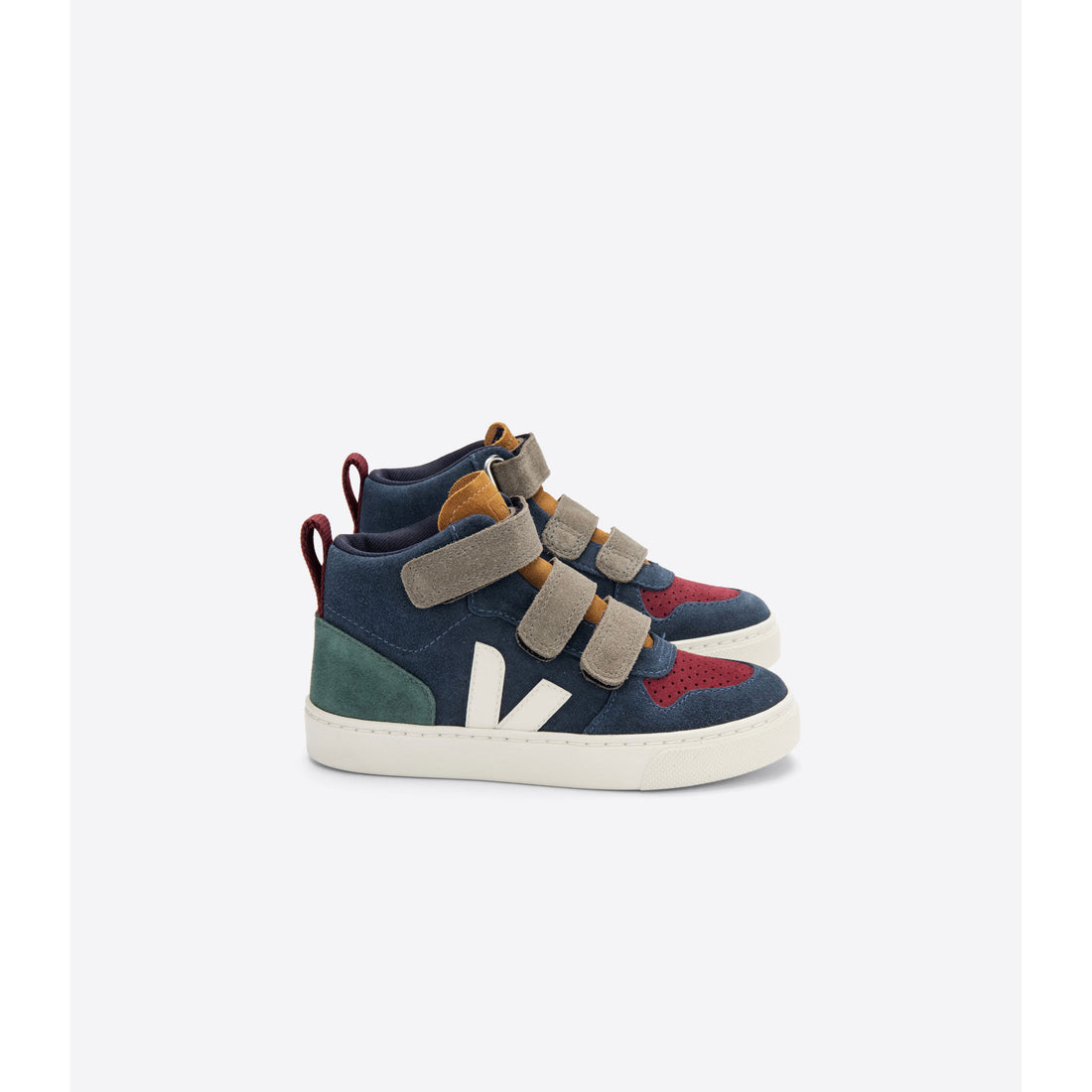 Veja Multico Nautico Cyprus Small Mid V10 Suede Sneakers