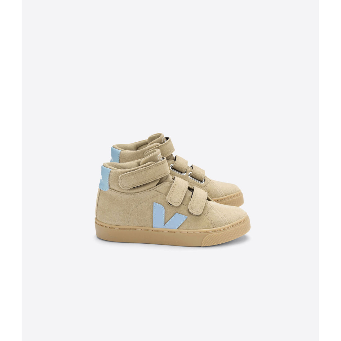 Veja Dune Steel Small Esplar Mid Suede Sneakers