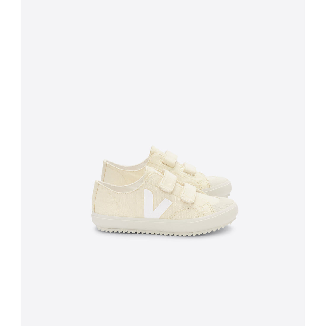 Veja Butter White Small Ollie Canvas Sneakers