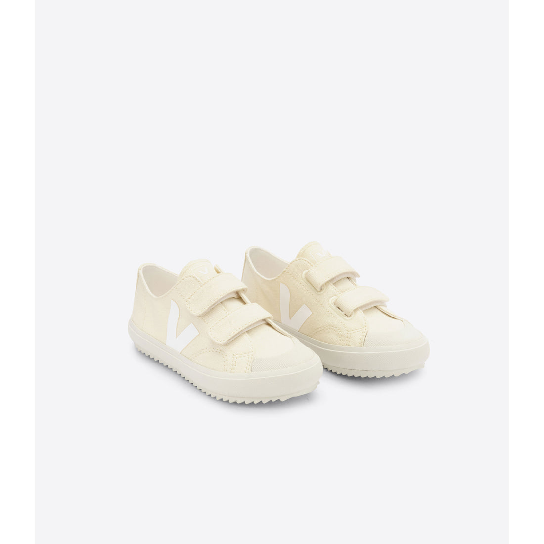 Veja Butter White Small Ollie Canvas Sneakers