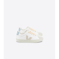 Veja Extra White Sable Steel Small Esplar Sneakers