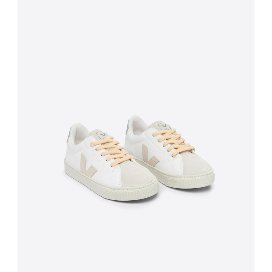 Veja Extra White Sable Steel Small Esplar Sneakers