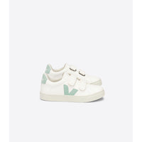 Veja Extra White Matcha Small Velcro Sneakers