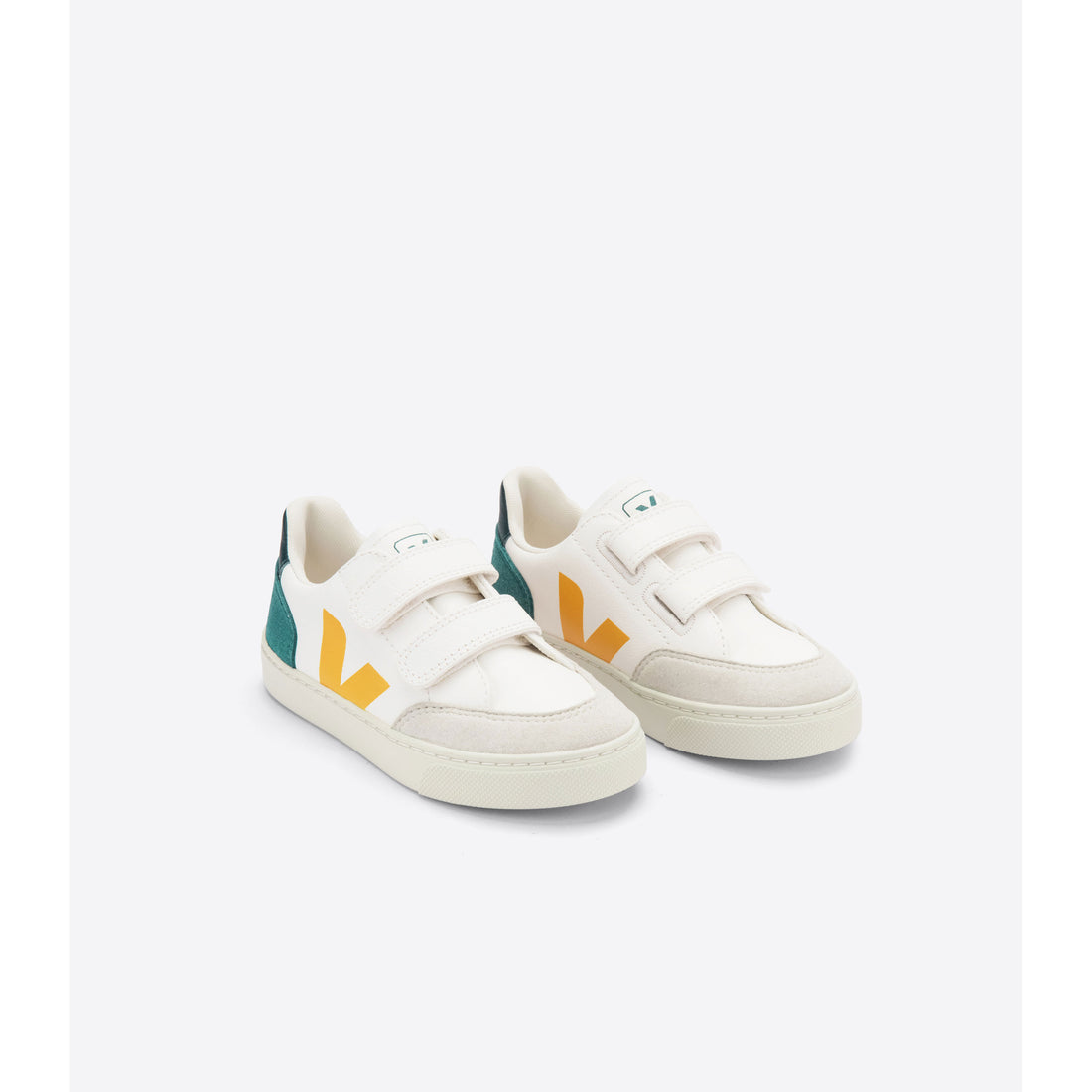 Veja Extra White Multico Brittany Small V12 Velcro Sneakers