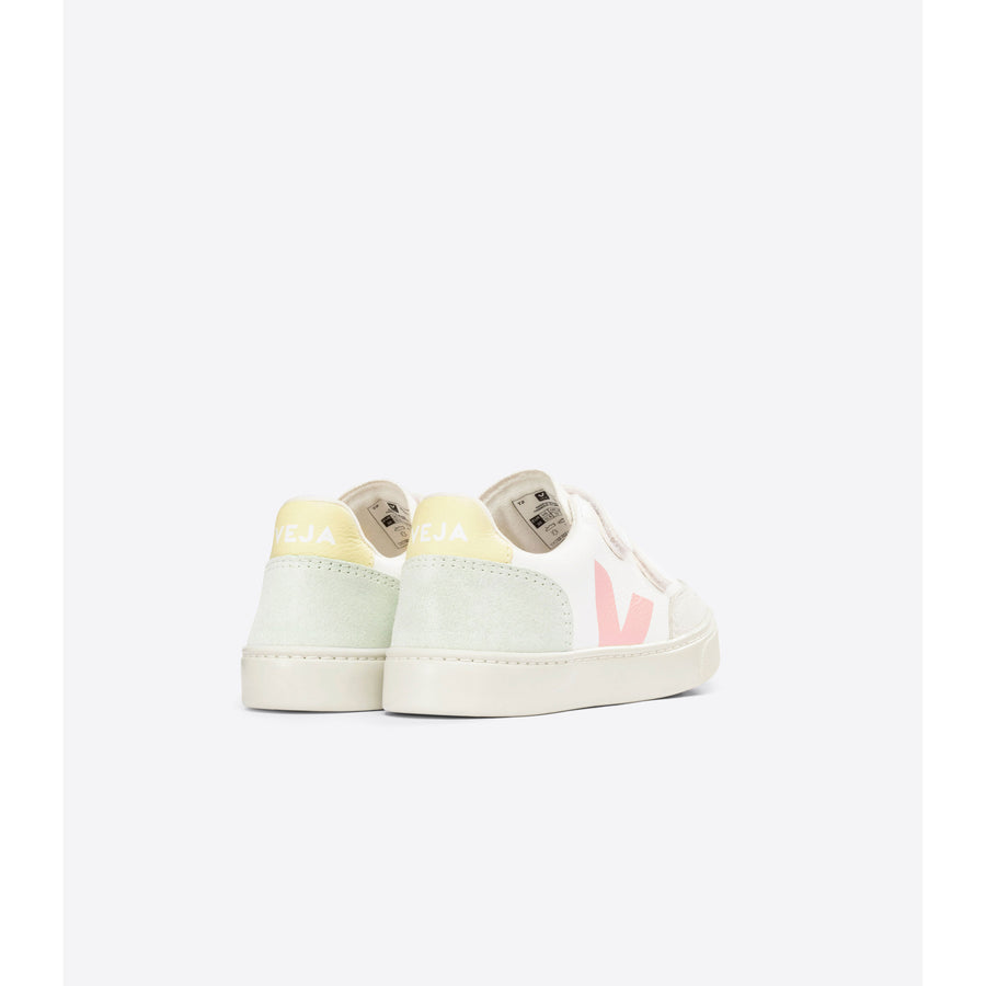 Veja Extra White Multico Jade Small V-12 Sneakers