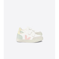 Veja Extra White Multico Jade Small V-12 Sneakers