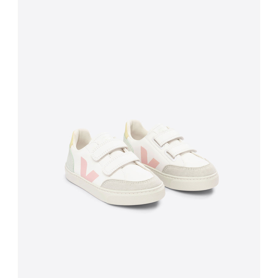 Veja Extra White Multico Jade Small V-12 Sneakers