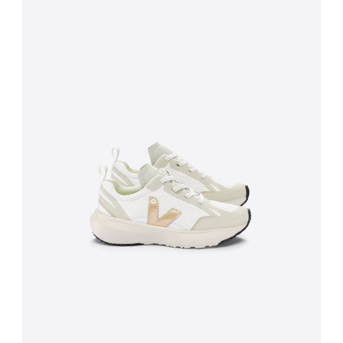 Veja White Platine Canary Sneakers