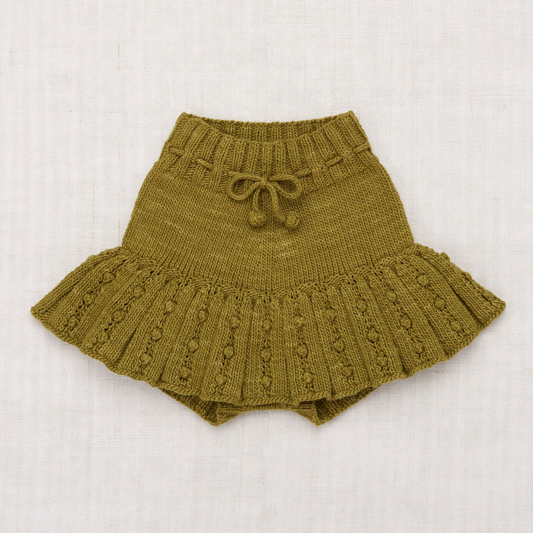 Misha and Puff Tarragon Eyelet Popcorn Skating Skirt