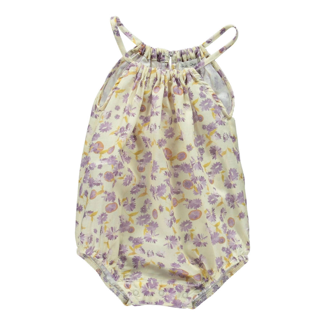 Bebe Organic Periwinkle Violet Romper