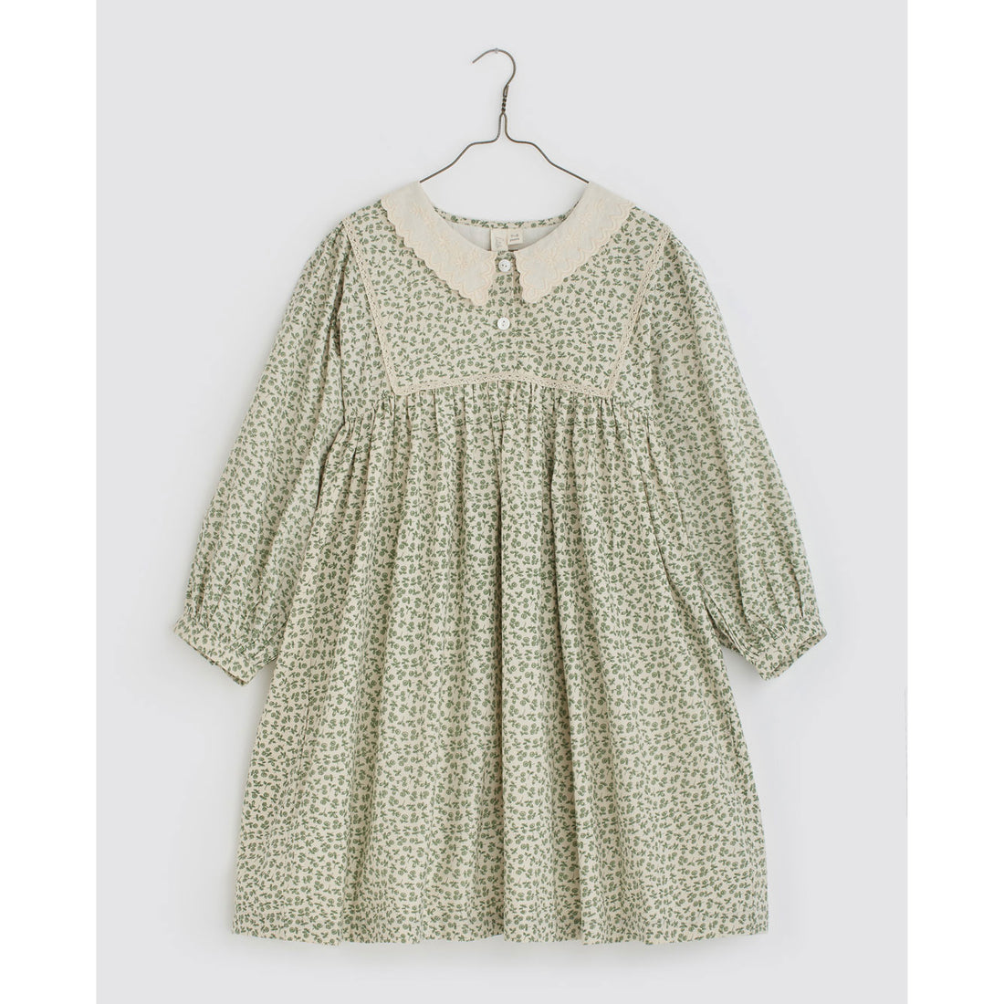 Little Cotton Clothes Laurel Porcelain Floral Vivienne Dress