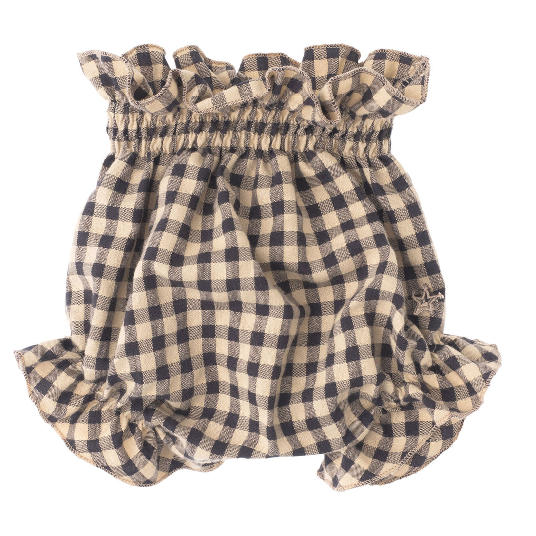 Tocoto Vintage Plaid Vichy Bloomer