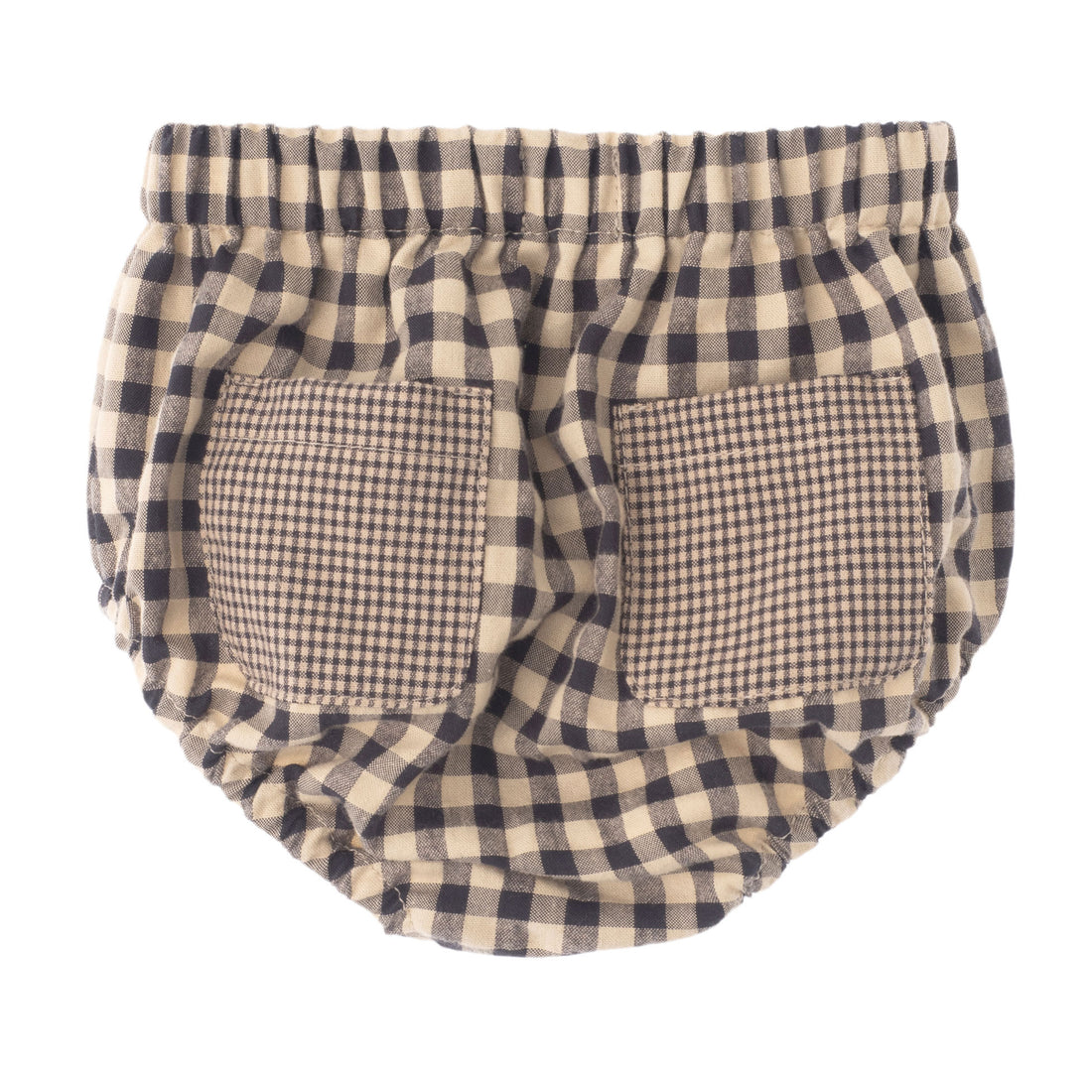 Tocoto Vintage Baby Boy Bloomer Plaid Vichy