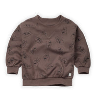 Sproet and Sprout Wood Peace Hands Sweatshirt