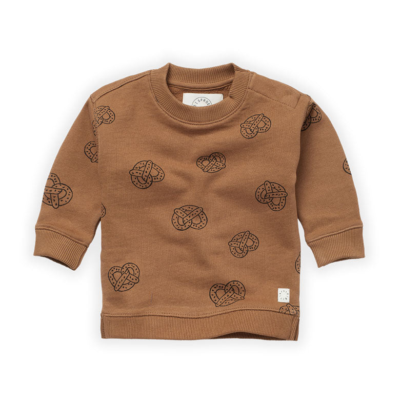 Sproet and Sprout Lion Pretzel Sweatshirt