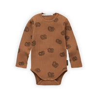 Sproet and Sprout Lion Pretzel Rib Bodysuit