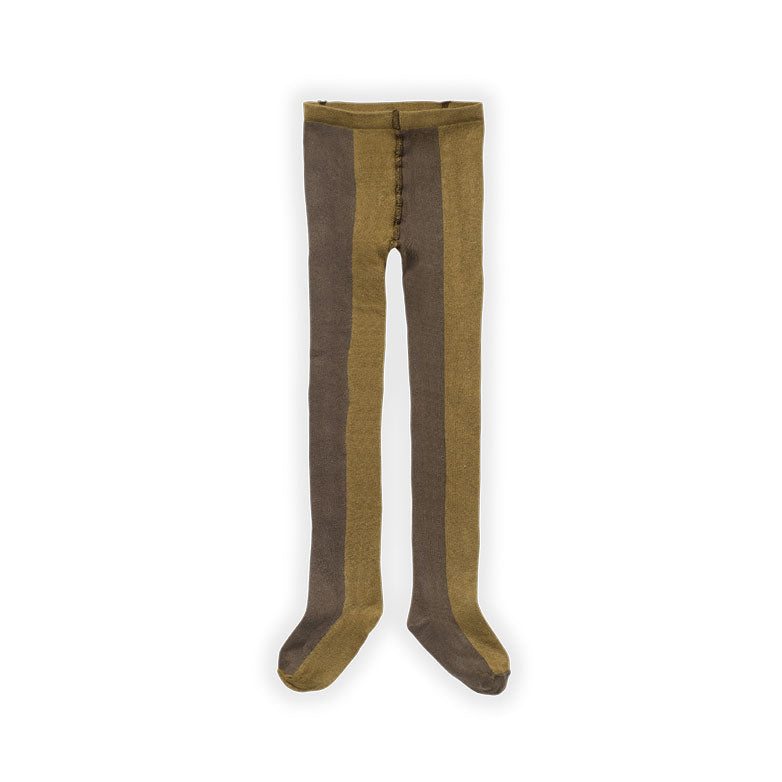 Sproet and Sprout Khaki Stripe Tights