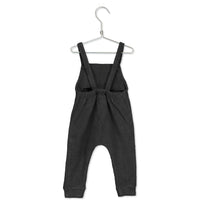 LotieKids Vintage Black  Solid Dungaree